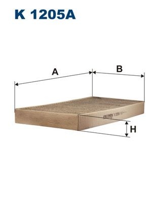 Mercedes-Benz Interior Filter K 1205A Filtron