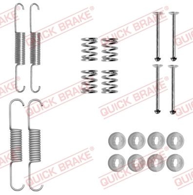 QUICK BRAKE Accessory Kit, parking brake shoes 105-0880 HYUNDAI,KIA,TERRACAN (HP),SORENTO I (JC)