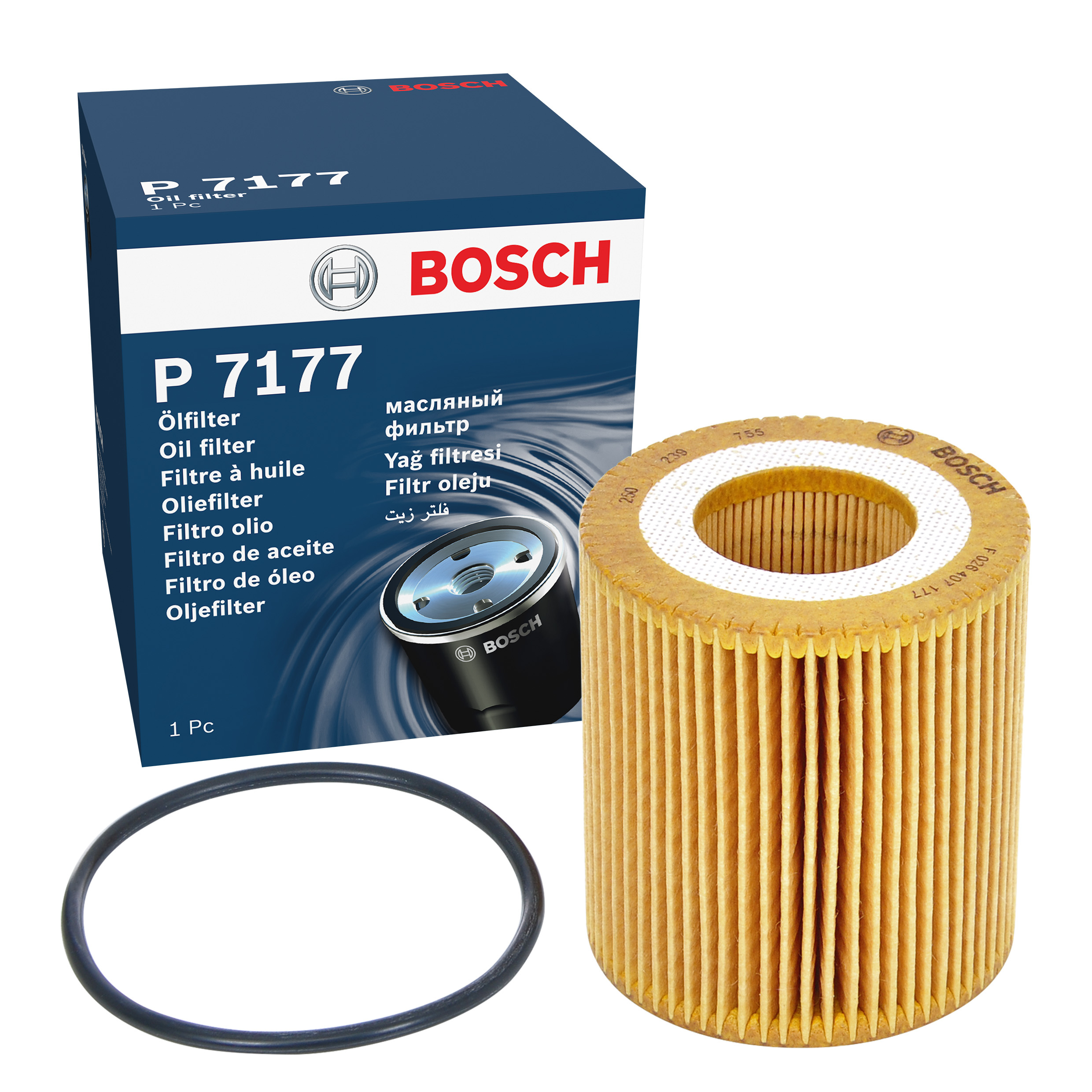 BOSCH Oil filter FORD F 026 407 177 1720612,BB3Q6744BA,U20214302 Engine oil filter U20214302,U2Y014302,0XW115562,0XW115562A