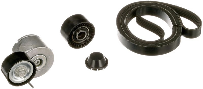 GATES V-ribbed belt set K026PK1708 Serpentine belt kit,Auxiliary belt kit FORD,PEUGEOT,CITROËN,Fiesta Mk5 Schrägheck (JH1, JD1, JH3, JD3),FUSION (JU_)