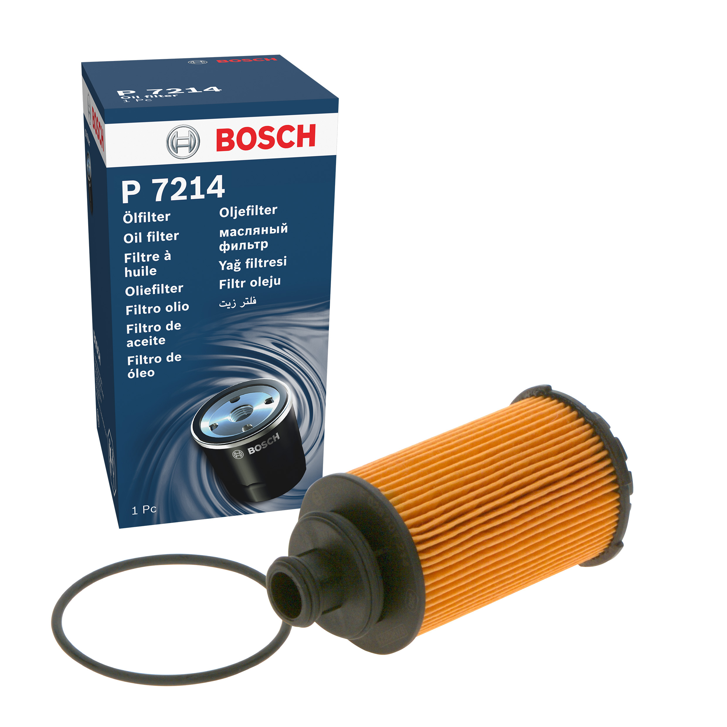 BOSCH Oil filter Filter Insert F 026 407 214 Engine oil filter OPEL,VAUXHALL,INSIGNIA Caravan,ZAFIRA TOURER C (P12),INSIGNIA,INSIGNIA Stufenheck