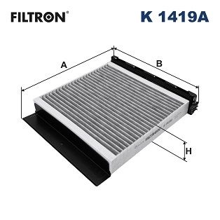Filtron Invandigt Filter K 1419A Mercedes-Benz K1419a Storlek 2