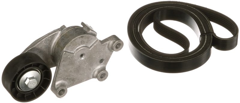 GATES V-ribbed belt set FORD,VOLVO K066PK975 6PK975,T39379 Serpentine belt kit,Auxiliary belt kit,Poly V-belt kit,V-ribbed belt kit