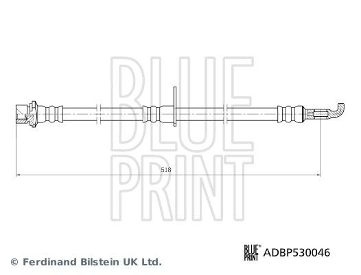 brake hose ADBP530046 Blue Print