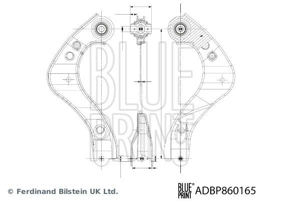 wishbone ADBP860165 Blue Print