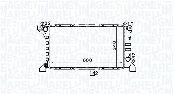 Magneti Marelli Radiator Ford Bm1542 Storlek 2