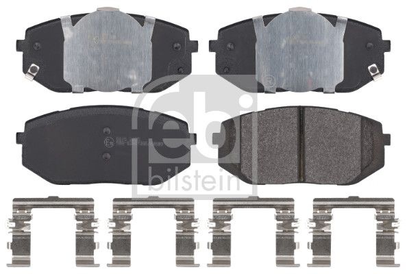 Brake Pad Set With Mounting Material 183655 FEBI