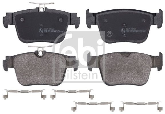 Brake Pad Set With Cleats 183657 FEBI