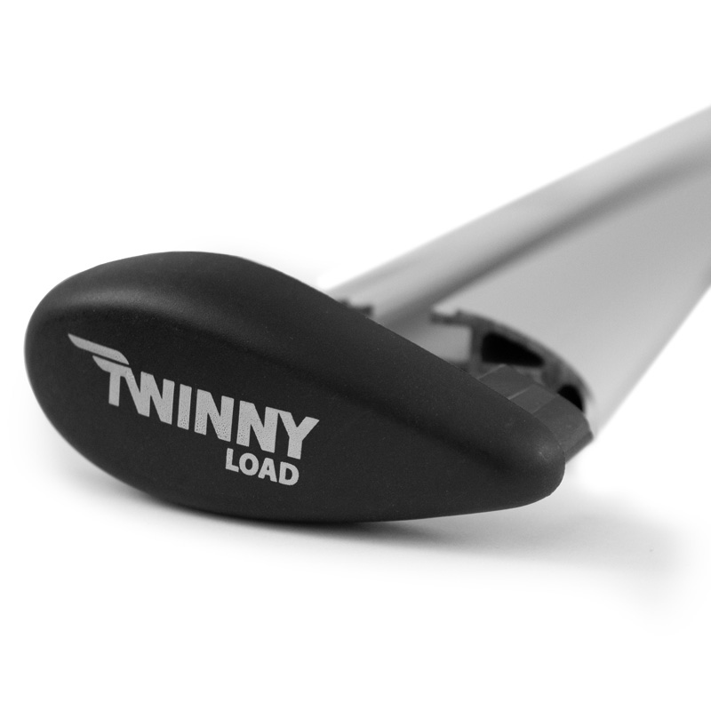 Ändlock for aluminium Twinny Load takracke F01 amp F02 Vanster och hoger Gammal modell