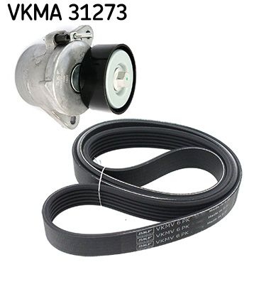SKF V-ribbed belt set VW,AUDI,SKODA VKMA 31273 04L260849AB,04L260849C,04L260849D 04L903315A,04L903315B,04L903315C,04L903315F,04L903315G,04L903315J