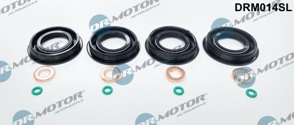 DR.MOTOR AUTOMOTIVE Gaskets FORD,PEUGEOT,CITROËN DRM014SL 198176,198176,9662222180 Seal, nozzle holder 1372494,6C1Q6K780AB,198176,LR019663