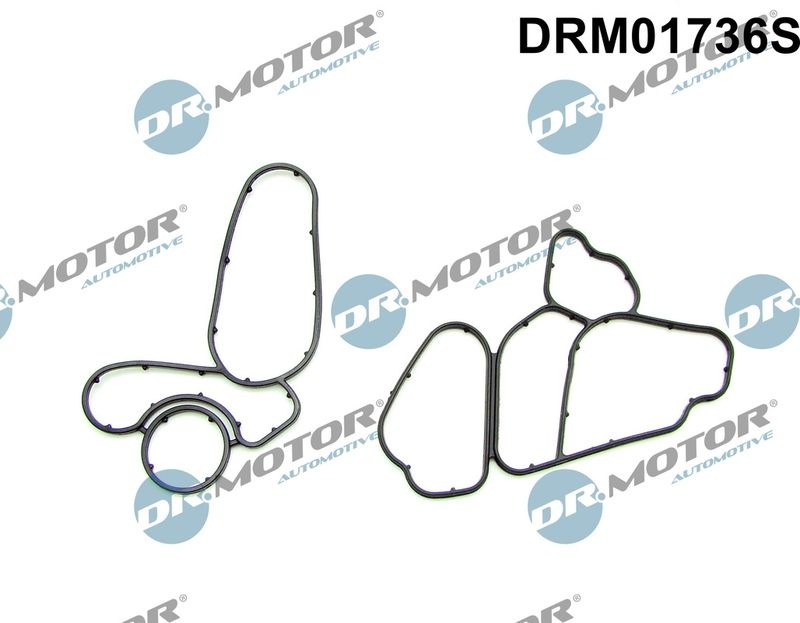 DR.MOTOR AUTOMOTIVE Gaskets DRM01736S Gasket Set, oil cooler BMW,3 Touring (E91),3 Limousine (E90),3 Limousine (E46),5 Limousine (E60),5 Touring (E61)