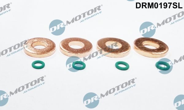 DR.MOTOR AUTOMOTIVE Gaskets DRM0197SL Seal Kit, injector nozzle FIAT,PEUGEOT,CITROËN,Scudo (270_, 272_),Scudo Kastenwagen (270_, 272_)