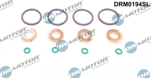 DR.MOTOR AUTOMOTIVE Gaskets DRM0194SL Seal, nozzle holder HONDA,CIVIC VIII Hatchback (FN, FK),CR-V III (RE),Accord VII Limousine (CL, CN)