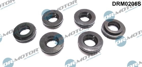 DR.MOTOR AUTOMOTIVE Gasket Set, rocker cover DRM0206S VW,AUDI,SKODA,PASSAT Variant (3B6),PASSAT (3B3),A4 Avant (8E5, B6),A6 Avant (4B5, C5)