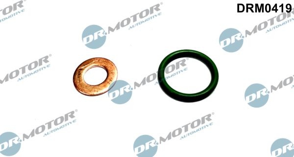 DR.MOTOR AUTOMOTIVE Gaskets DRM0419 Seal Kit, injector nozzle NISSAN,X-TRAIL (T30),NP300 Navara Pickup (D40),Pathfinder III (R51)