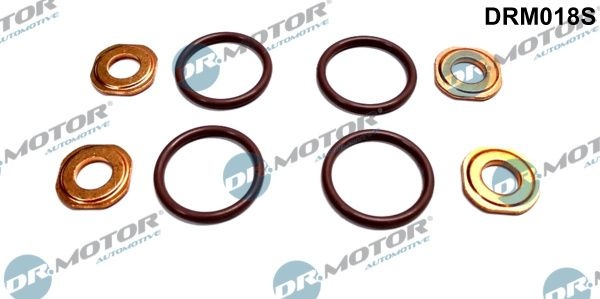 DR.MOTOR AUTOMOTIVE Gaskets DRM018S Seal Kit, injector nozzle OPEL,VAUXHALL,Corsa C Schrägheck (X01),Meriva A (X03),Astra H Schrägheck (A04)