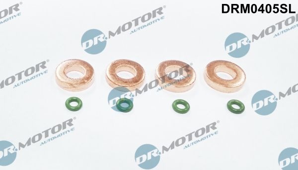 DR.MOTOR AUTOMOTIVE Gaskets DRM0405SL Seal Kit, injector nozzle RENAULT,NISSAN,DACIA,Clio III Schrägheck (BR0/1, CR0/1),CLIO II (BB0/1/2_, CB0/1/2_)