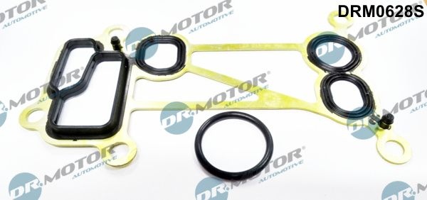 DR.MOTOR AUTOMOTIVE Gaskets DRM0628S Gasket Set, oil cooler BMW,3 Touring (E91),3 Limousine (E90),5 Touring (F11),5 Limousine (F10),3 Coupe (E92)