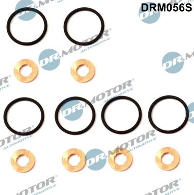 DR.MOTOR AUTOMOTIVE Gaskets with seal ring DRM056S Seal Kit, injector nozzle BMW,3 Limousine (E46),5 Limousine (E39),3 Touring (E46),5 Touring (E39)