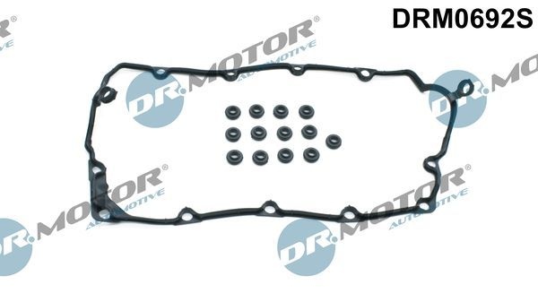 DR.MOTOR AUTOMOTIVE Gasket Set, rocker cover VW,AUDI,SKODA DRM0692S 022103831B,03G103483D,022103831B  03G103483D,022103831B,03G103483D,022103831B