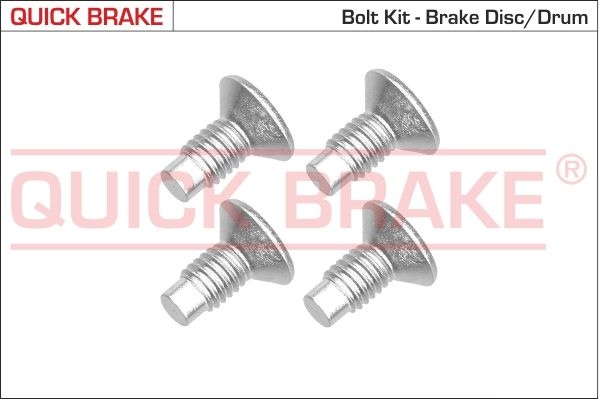 QUICK BRAKE Bolt, brake disc MERCEDES-BENZ,OPEL,RENAULT 11663K 402223914R,7703004176,4159900102  01422S801E,4020900QAB,4327000Q0A,4501421,93860806