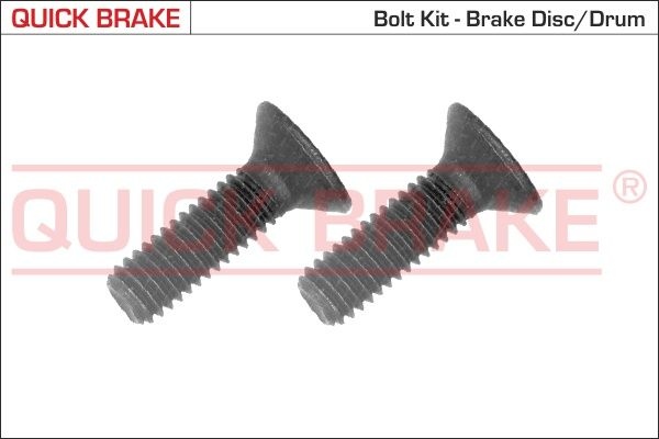 QUICK BRAKE Bolt, brake disc 11622K  OPEL,VAUXHALL,Astra J Sports Tourer (P10),ASTRA J,ZAFIRA TOURER C (P12),Astra K Sports Tourer (B16)