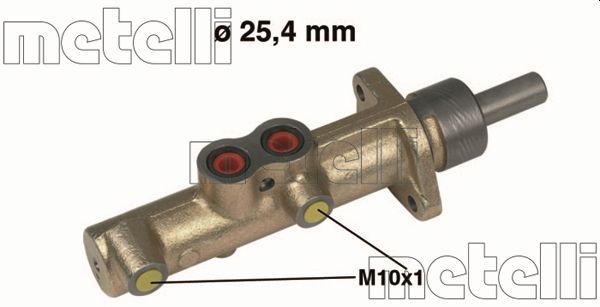 Metelli Huvudbromscylinder Renault 050235 Storlek 2