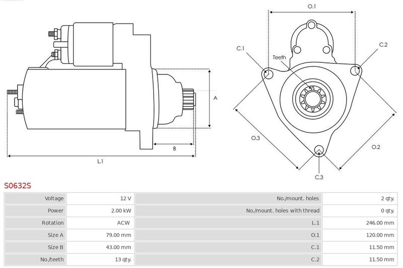 Starter Motor / Starter