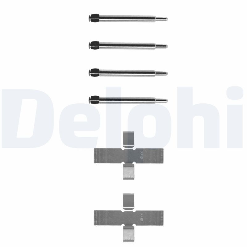 DELPHI Accessory Kit, disc brake pads LX0003  VW,AUDI,MERCEDES-BENZ,Kaefer Cabrio (15),VW Kaefer Typ 1,SAFARI,411,412,80 (81, 85, B2),80 (80, 82, B1)