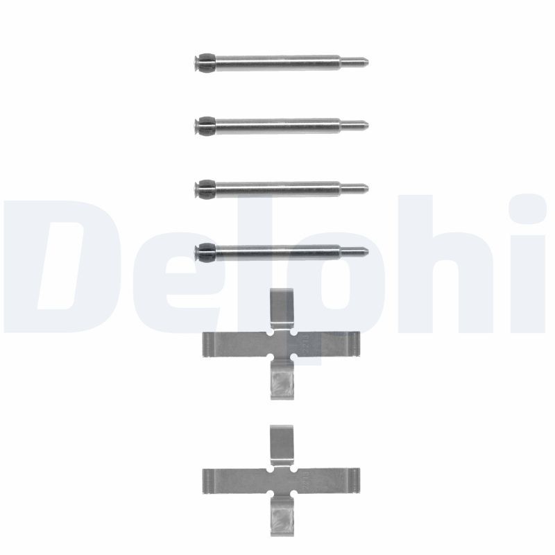 DELPHI Accessory Kit, disc brake pads LX0039 VOLVO,V40 Kombi (645),V70 I (875, 876),850 Kombi (855),940 II Kombi (945),940 Kombi (945)