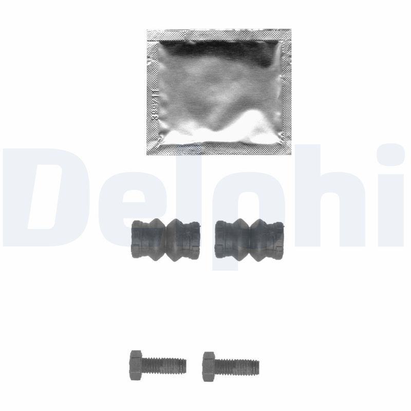 DELPHI Accessories Kit, brake caliper LX0327  VW,AUDI,MERCEDES-BENZ,Golf IV Schrägheck (1J1),Polo Schrägheck (6R1, 6C1),Golf IV Variant (1J5)