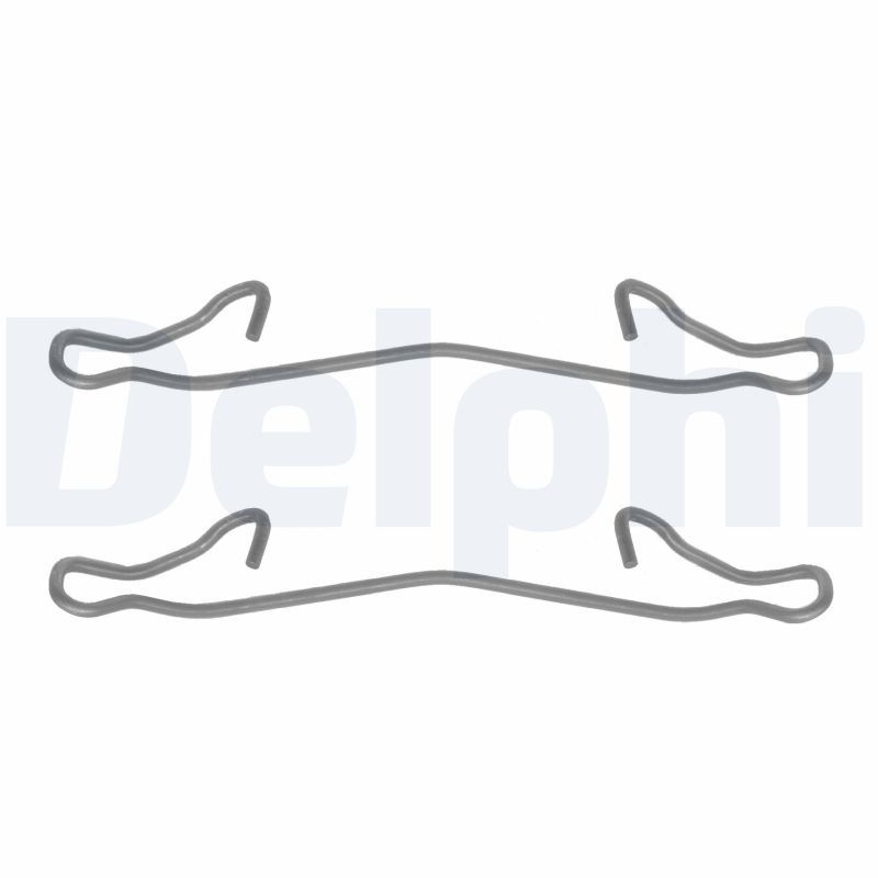 DELPHI Accessory Kit, disc brake pads LX0088 OPEL,FORD,RENAULT,Corsa E Schrägheck (X15),Fiesta Mk5 Schrägheck (JH1, JD1, JH3, JD3),FUSION (JU_)