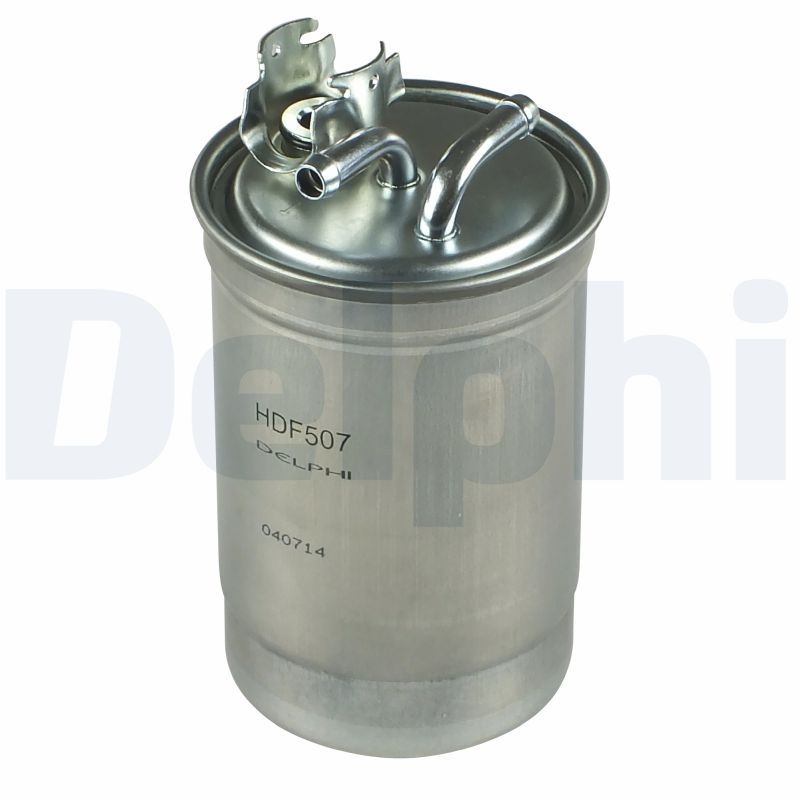DELPHI Fuel Filter In-Line Filter HDF507 VW,FORD,SKODA,Transporter IV Bus (70B, 70C, 7DB, 7DK, 70J, 70K, 7DC, 7DJ),GOLF II (19E, 1G1),GOLF III (1H1)