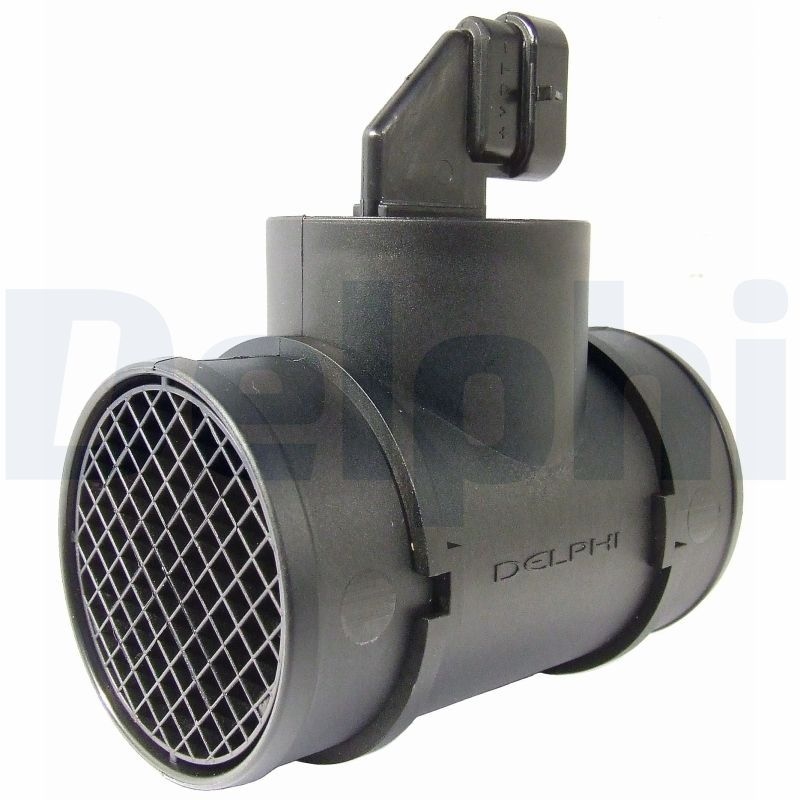 DELPHI Mass air flow sensor with housing AF10088-12B1 Air mass sensor,MAF sensor OPEL,VAUXHALL,ZAFIRA B (A05),Astra H Schrägheck (A04)
