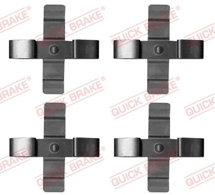 QUICK BRAKE Accessory Kit, disc brake pads 109-1899  VW,AUDI,PORSCHE,Touareg (7LA, 7L6, 7L7),Touareg (7P5, 7P6),Touareg (CR7),e-tron GT Limousine