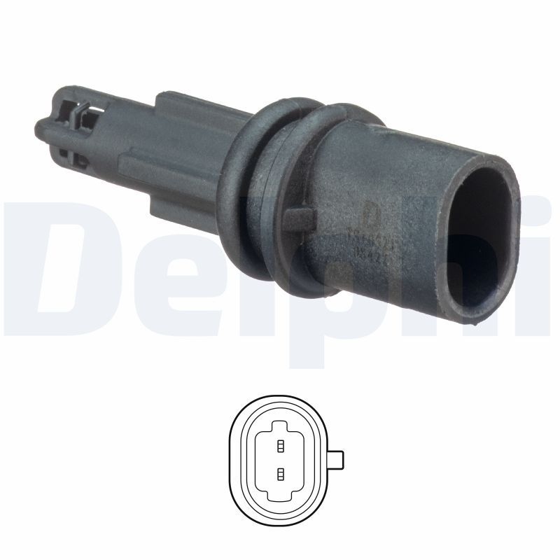 DELPHI Sensors TS10521 Sender Unit, intake air temperature OPEL,ALFA ROMEO,VAUXHALL,Corsa D Schrägheck (S07),ZAFIRA B (A05),Corsa C Schrägheck (X01)