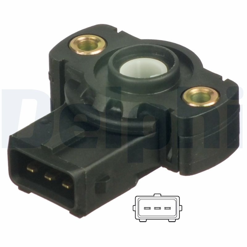 DELPHI Throttle Position Sensor SS11002-12B1 Sensor, throttle position BMW,5 Limousine (E39),3 Cabrio (E36),3 Coupe (E46),3 Limousine (E36)