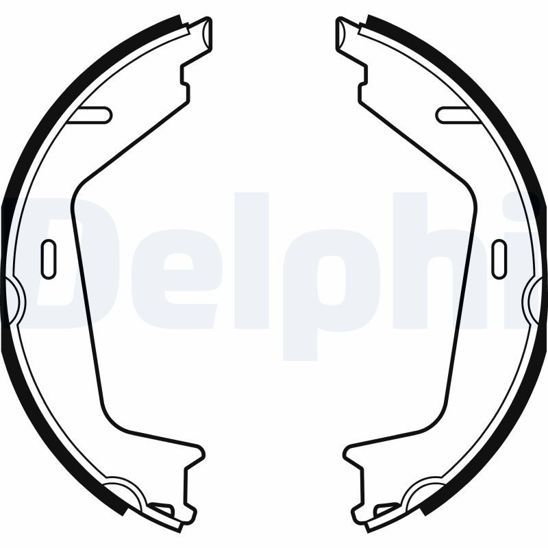 DELPHI Brake Shoes VOLVO LS2144 31262874,8623138 Brake Shoe Set,Brake Lining