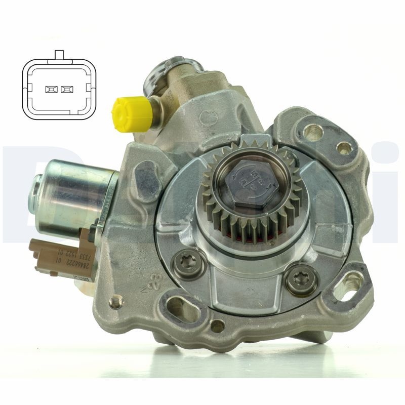 DELPHI High Pressure Pump 28384347 FORD,PEUGEOT,CITROËN,FOCUS III Turnier,Kuga Mk2 (DM2),FOCUS III,Mondeo V Kombi (CF),Grand C-Max (DXA/CB7, DXA/CEU)
