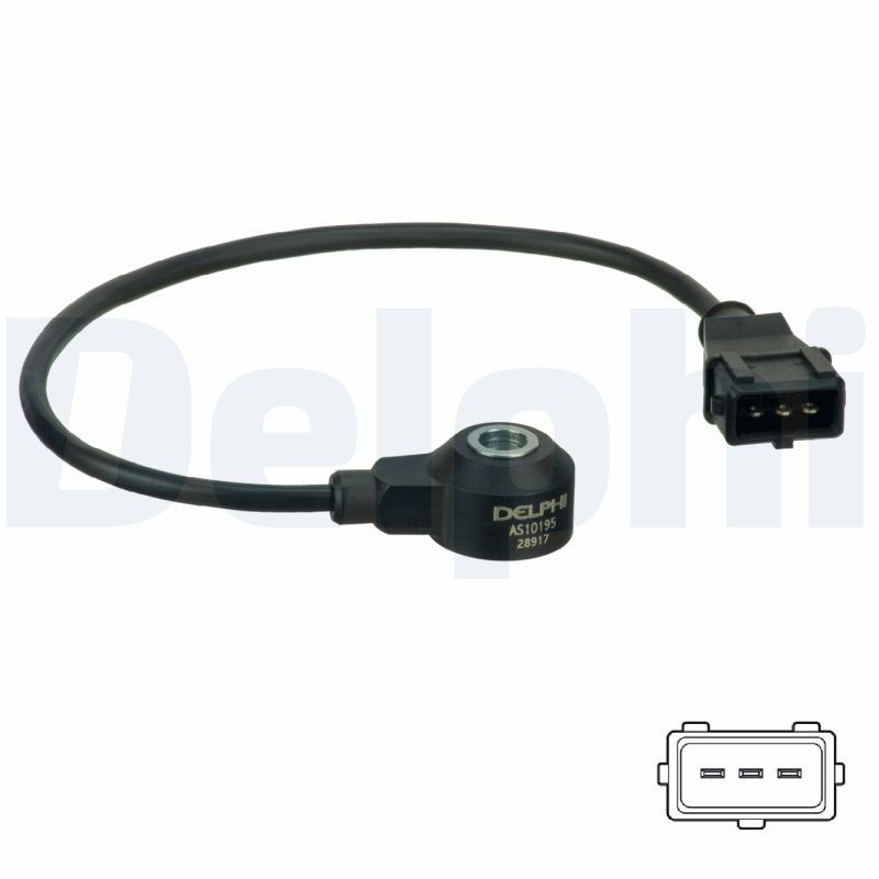 Daewoo Knock Sensor As10195 Delphi