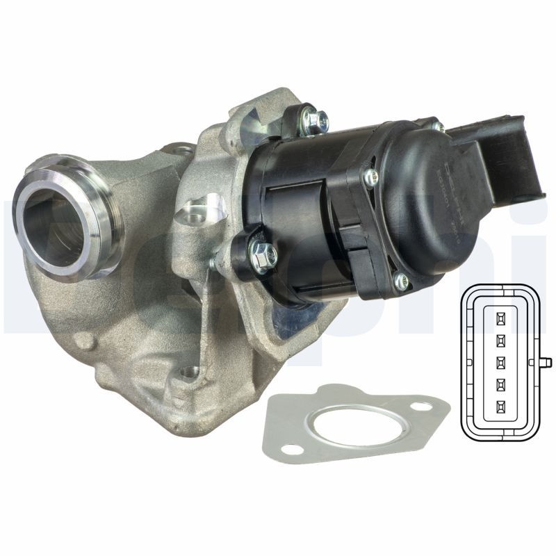 DELPHI EGR valve FORD,MAZDA,VOLVO EG10401-12B1 161859,1618NR,1619 Exhaust gas recirculation valve,EGR 9672880080,1338675,1439414,1479057,1526689,1619