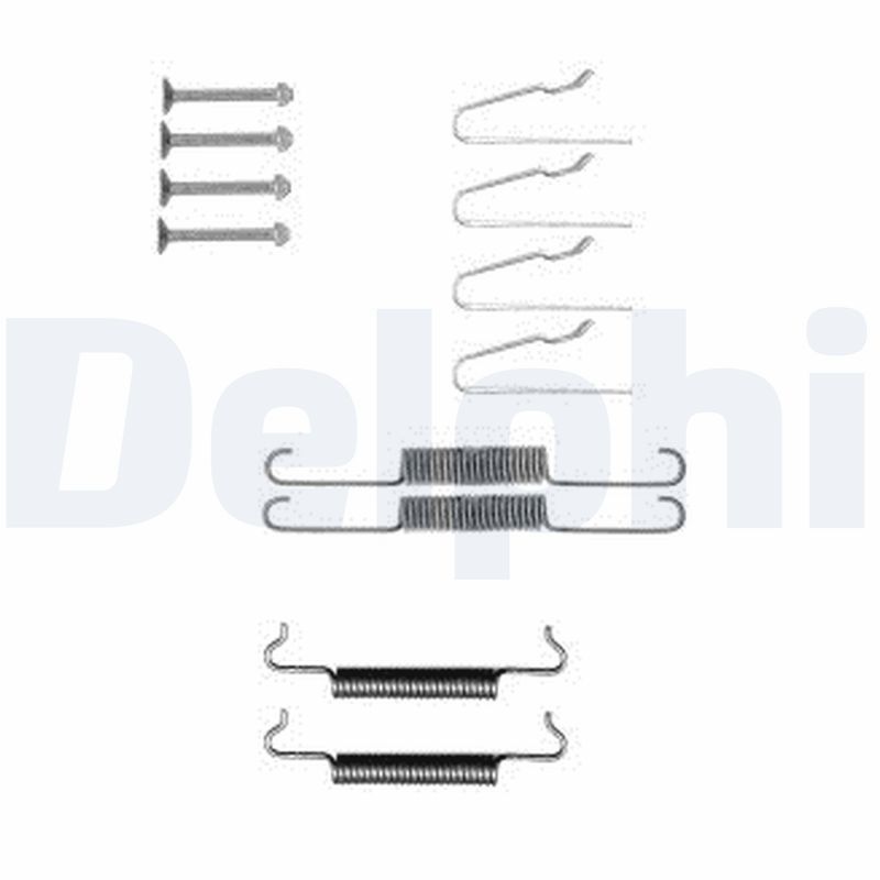 Accessory Kit, parking brake shoes