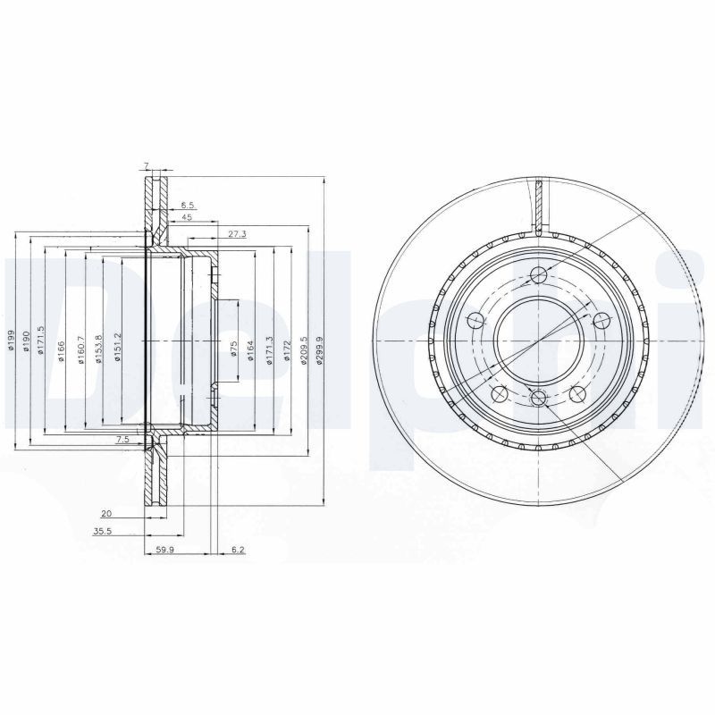 DELPHI Brake disc Vented BG3901C Brake rotor,Brake discs BMW,3 Touring (E91),3 Limousine (E90),1 Schrägheck (E87),1 Schrägheck (F20),3 Touring (F31)