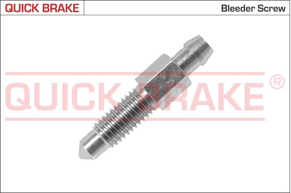 QUICK BRAKE Breather Screw / Valve 0010  VW,MERCEDES-BENZ,OPEL,POLO (9N_),Polo Limousine (9A4, 9A2, 9N2, 9A6),C-Klasse Limousine (W203)