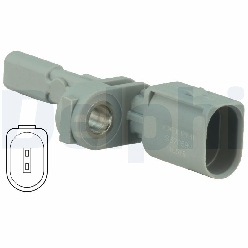 DELPHI ABS Sensor VW,AUDI,SKODA SS20599 WHT003864A,WHT003864B,WHT003864C ESP Sensor,Sensor, wheel speed WHT003864A,WHT003864B,WHT003864C,WHT003864A
