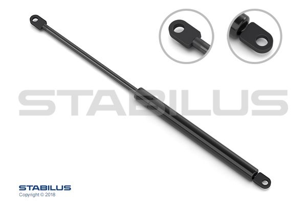 STABILUS Tailgate strut // LIFT-O-MAT® 1504BO Gas spring, boot- / cargo area,Boot struts BMW,3 Cabrio (E30)