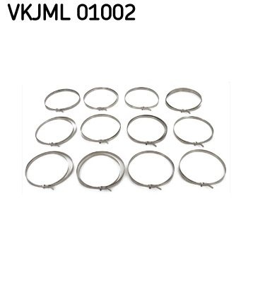 SKF Assortment, clamping clips VKJML 01002 VKJP01000,VKJP01001,VKJP01003 VKJP01010,VKJP01011,VKJP01012,VKJP01013,VKJP01014,VKJP01015,VKJP01016