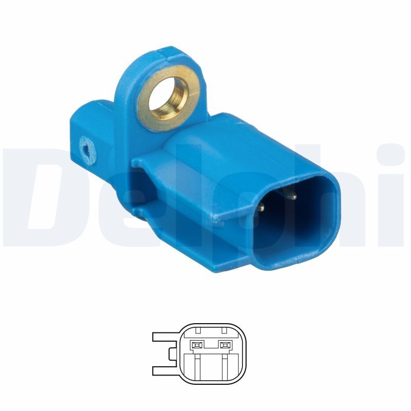 DELPHI ABS Sensor SS20607 ESP Sensor,Sensor, wheel speed VOLVO,XC60 (156),V50 (545),V70 III (135),V60 (155, 157),S40 II (544),S60 II (134)