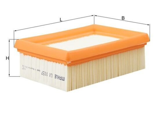 Luftfilter LX 1037 Mahle